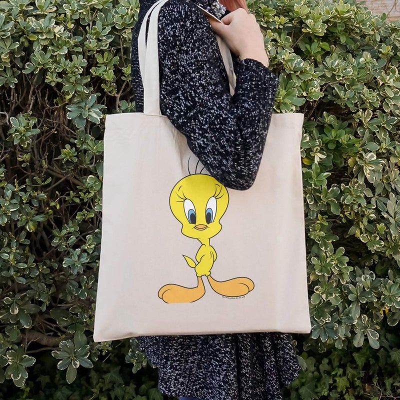 GRAPHICS & MORE Looney Tunes Tweety Bird Grocery Travel Reusable Tote Bag - Image 3